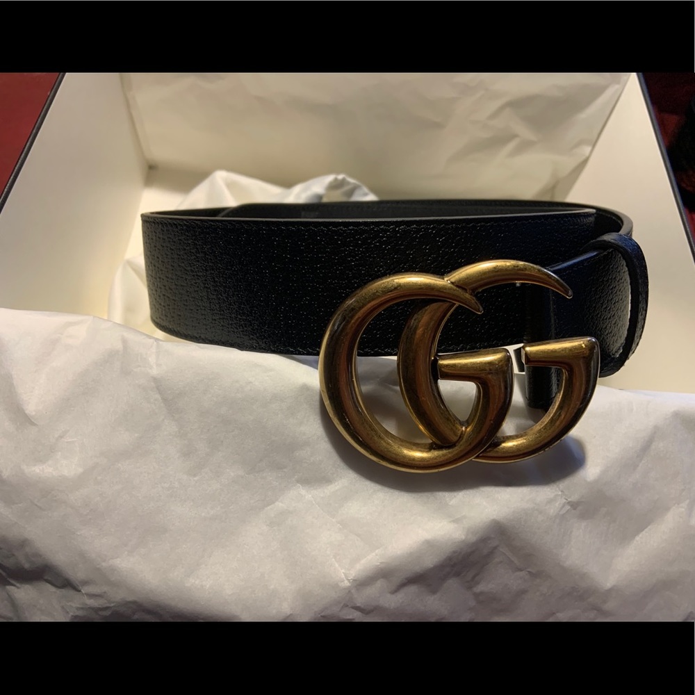 Women’s Authentic Gucci Belt Size 75/30 1 1/2 in